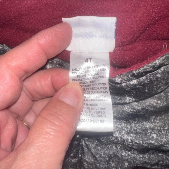 Nannette Kids 4T Puffer Vest Heather Gray State College Division‎ - Picture 3 of 5